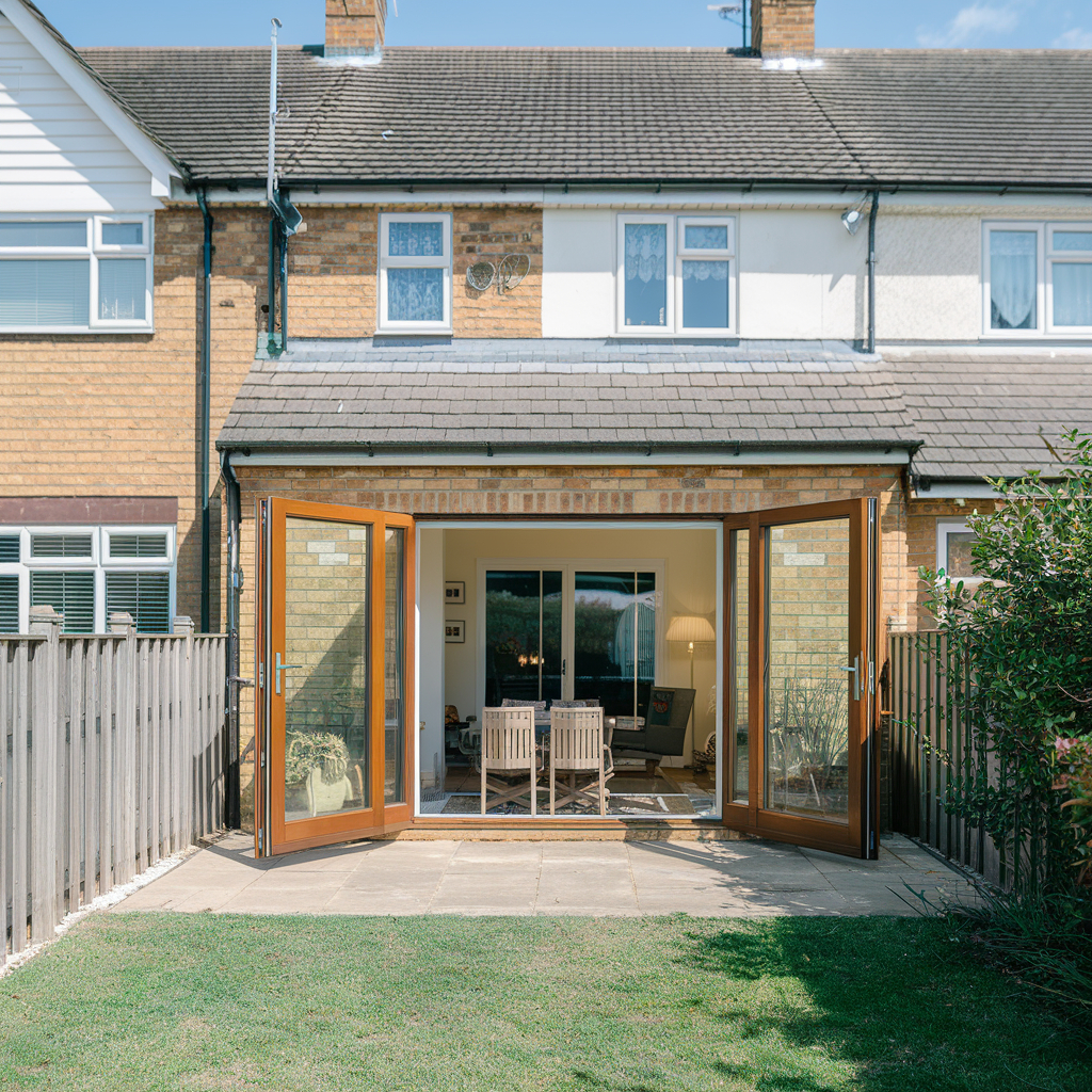 Bi-fold door installation